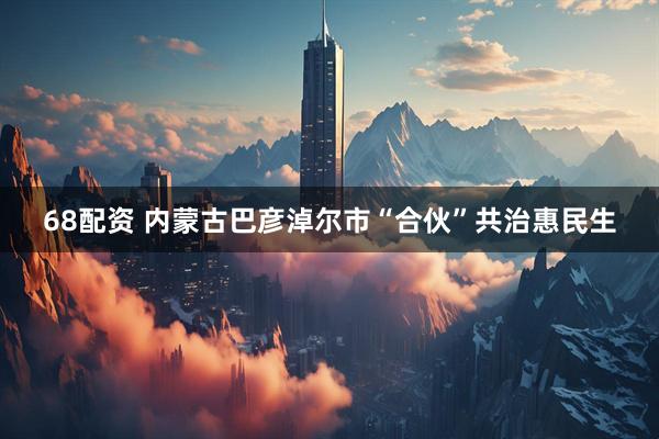 68配资 内蒙古巴彦淖尔市“合伙”共治惠民生
